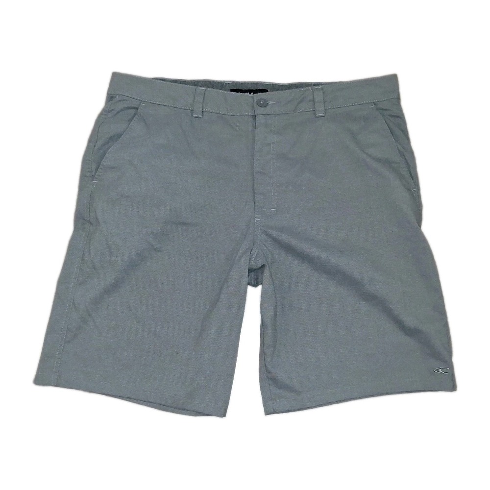 Lot Of 2 Oneill Mens Stretch Walking Shorts Size 40 Gray & Meteorite Gray